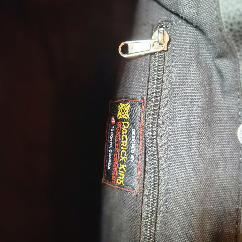 Patrick King Patricia Marino Wool Checkered Purse - Picture 9 of 10